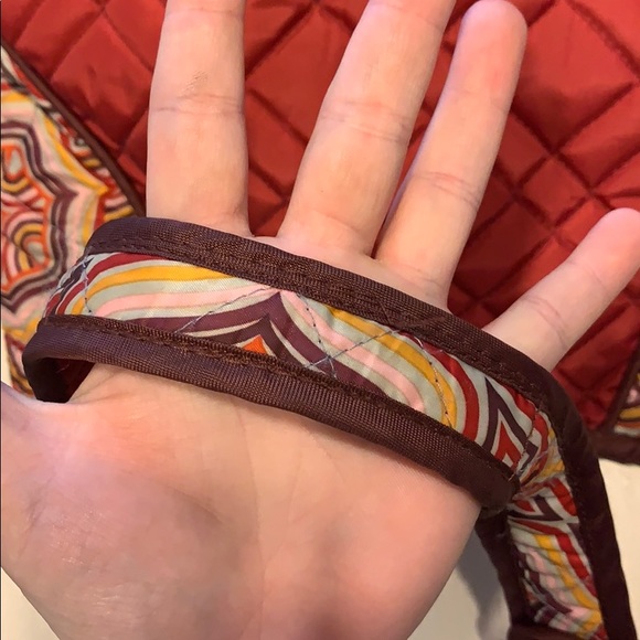 Cinda B red Amore hobo shoulder bag - Picture 5 of 6